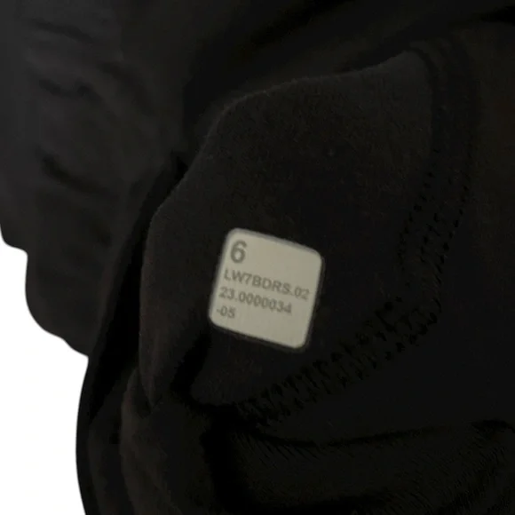 Lululemon Inner Glow Short 3" *Terry Black Women’s Size 6 - Picture 7 of 7